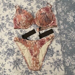 TRIANGL Swimwear Bikini Set NWT